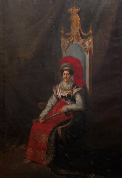 Carlota Joaquina (1775-1830), Queen of Portugal by João Baptista Ribeiro